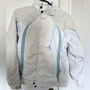 North Face White & Gray - Medium - Ski & Snowboard Woman’s Jacket